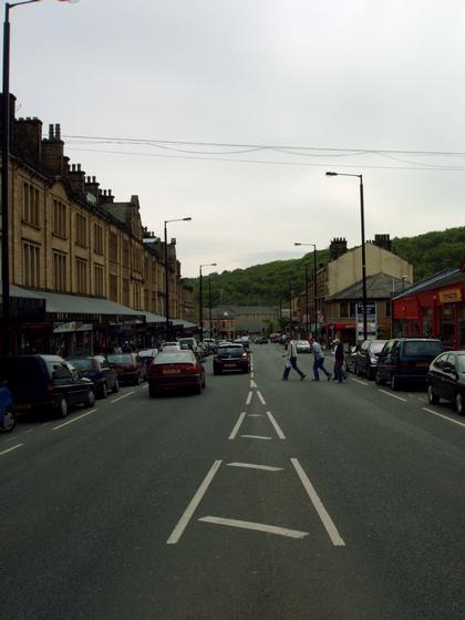 Cavendish Street looking towards Bradford Road, Keighley